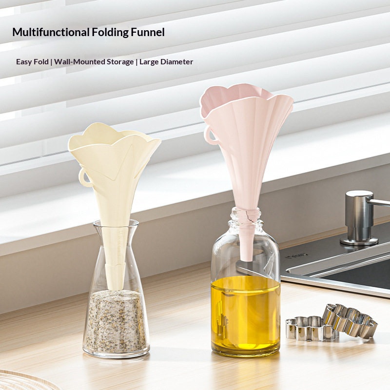 Kitchen Gadgets Small - Entonnoir de cuisine pliable de qualité