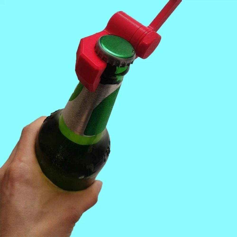 Kitchen Gadgets To 3D Print - Ouvre-bouteille de bière portable en plastique,