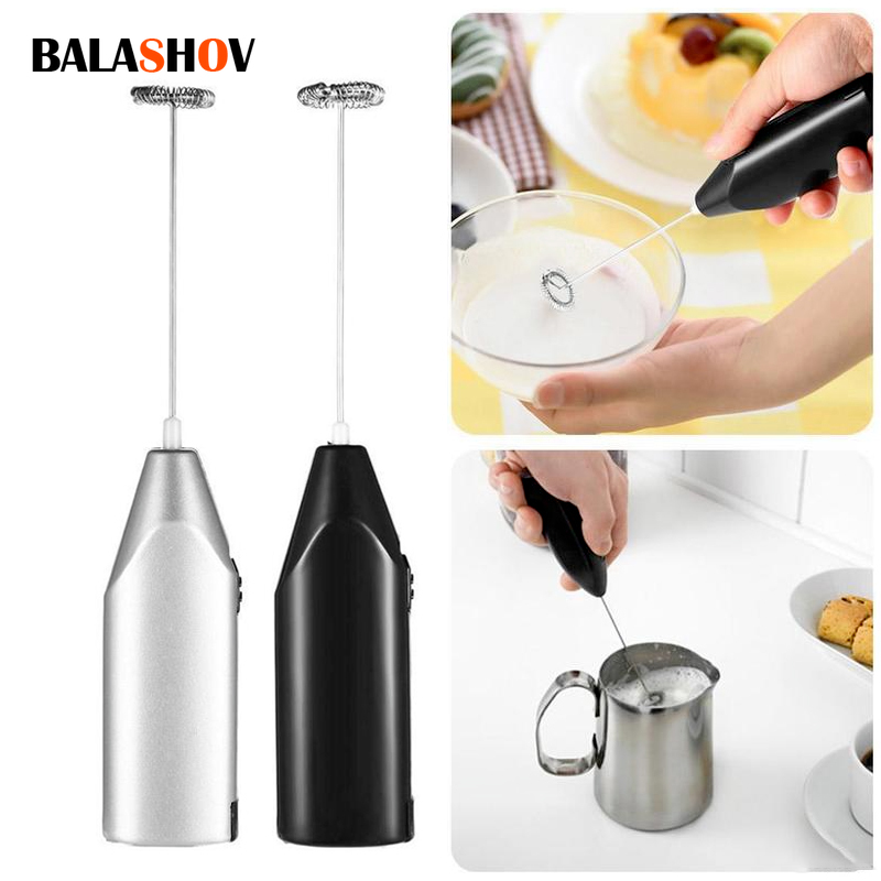 Healthy Kitchen Gadgets - Mousseur à lait sans fil, fouet
