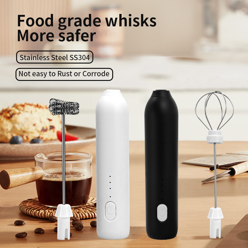 Healthy Kitchen Gadgets - Mousseur à café électrique 2 en