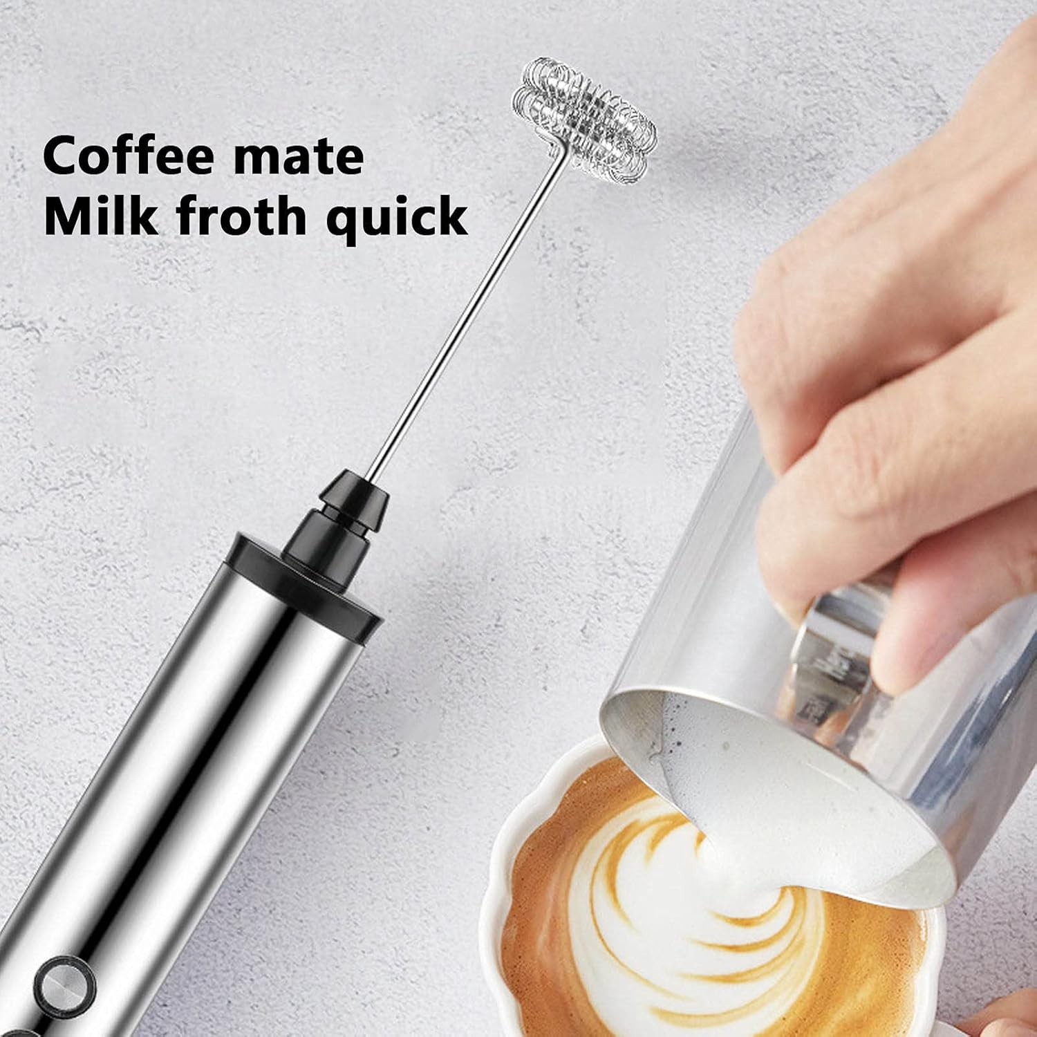 Healthy Kitchen Gadgets - Mélangeur à lait électrique portatif Magpie