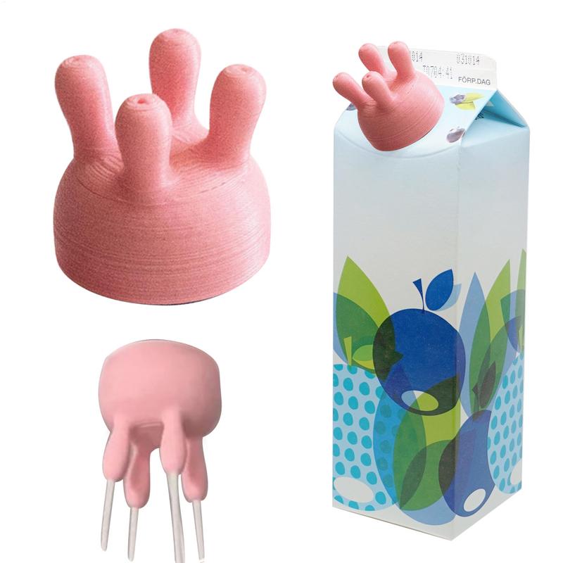 Kitchen Gadgets To 3D Print - Bouchon de bouteille de lait, bouchon
