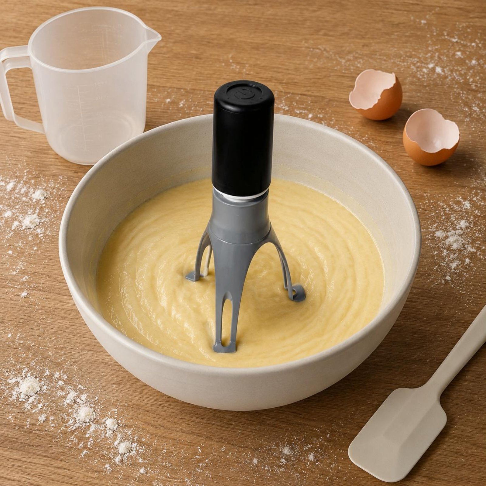 Healthy Kitchen Gadgets - Mélangeur triangulaire automatique - Fouet électrique