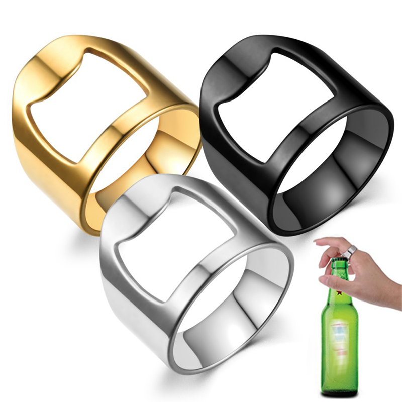 Kitchen Gadgets Names - Ouvre-bouteille en acier inoxydable pour hommes,