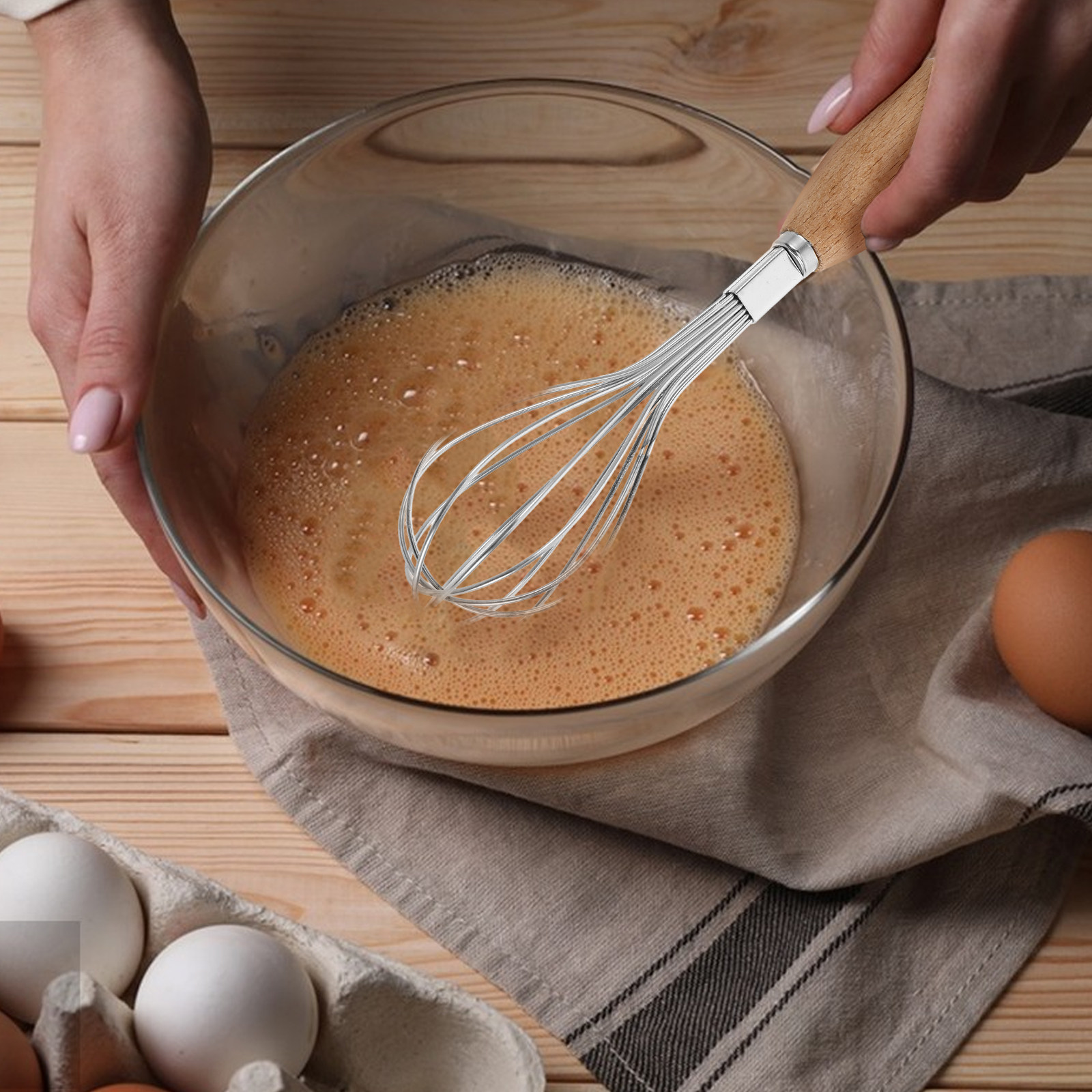 Mini fouet allongé en acier in - Healthy Kitchen Gadgets avis et prix