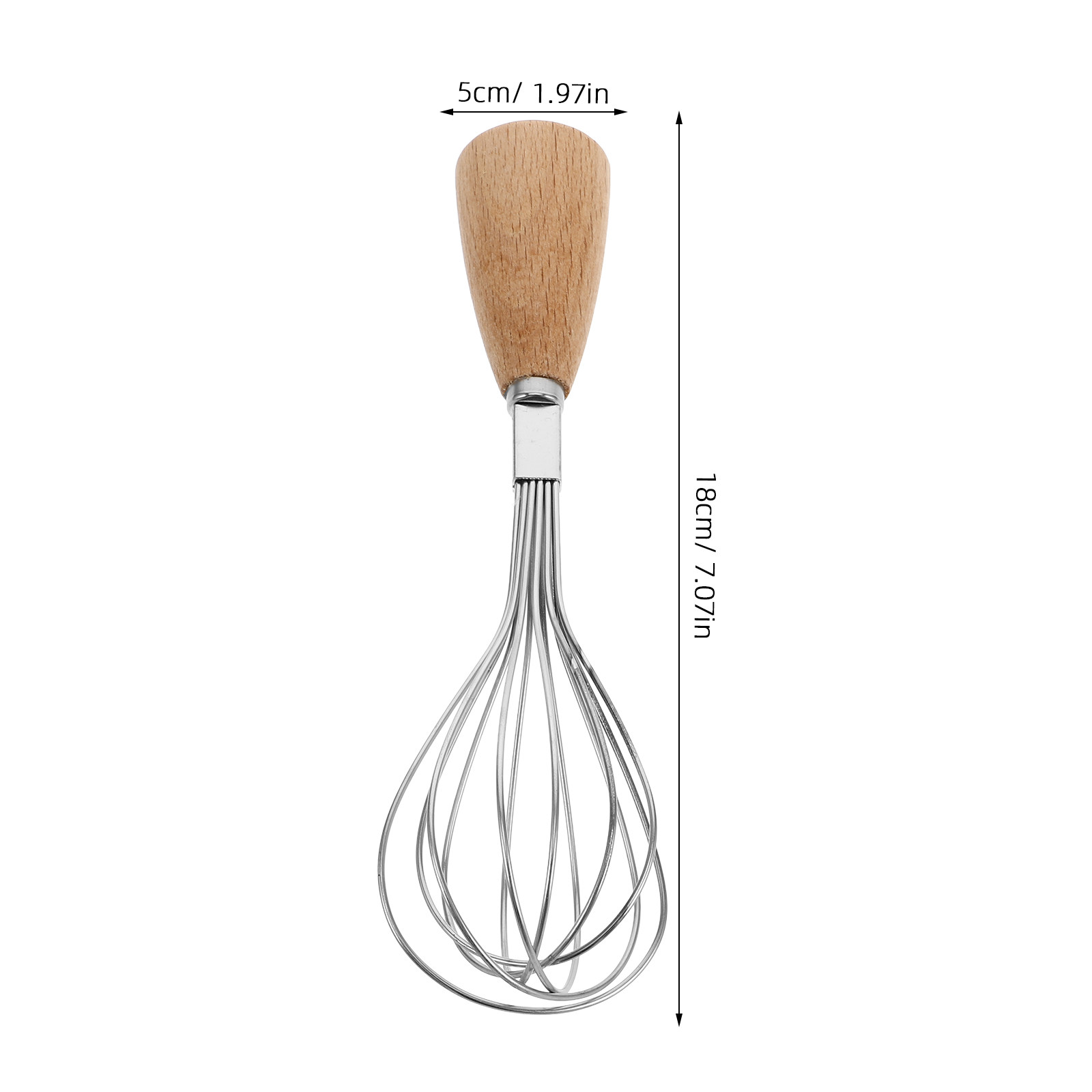 Mini fouet allongé en acier in - Healthy Kitchen Gadgets avis et prix