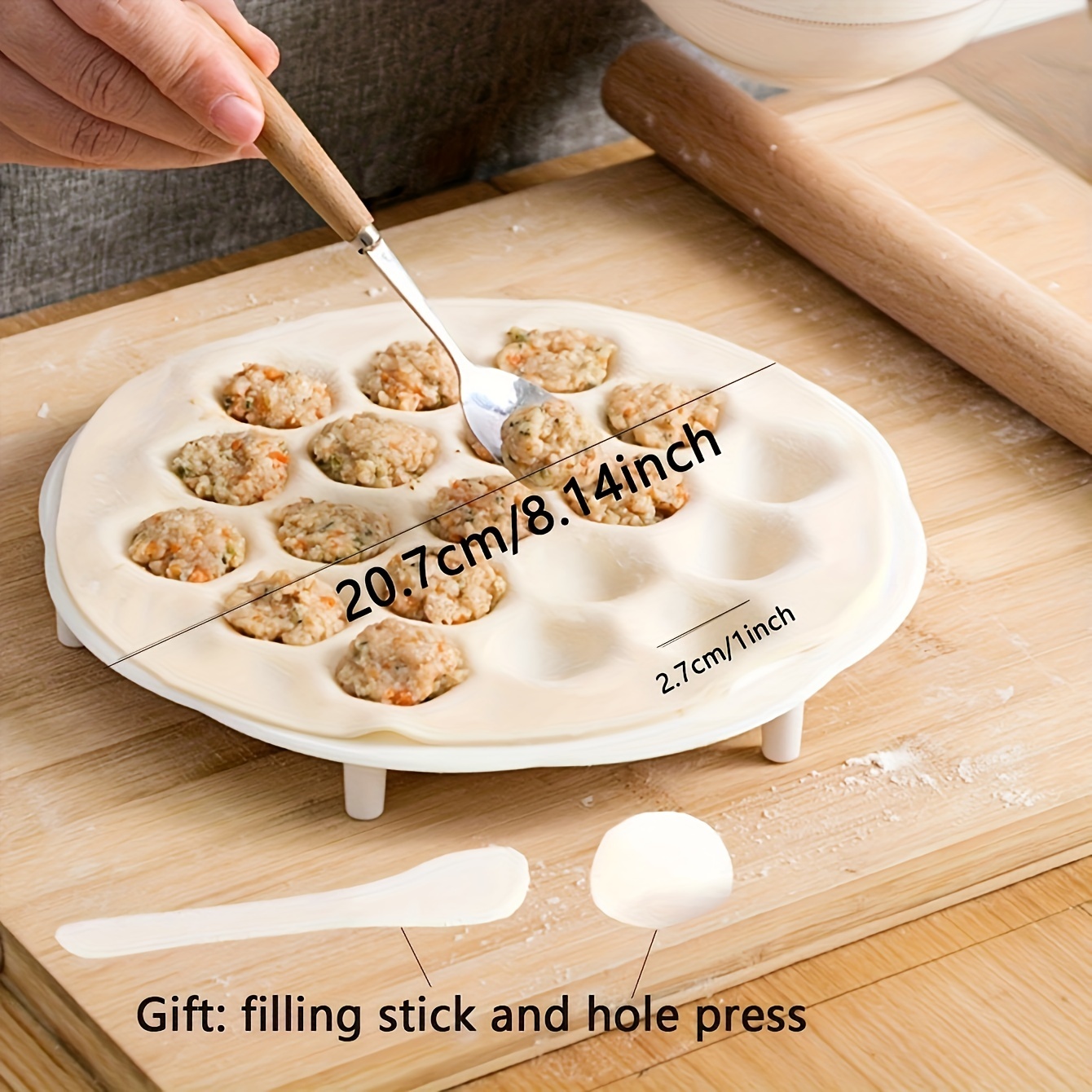 Moule à boulettes chinoises si - Kitchen Gadgets Dumpling Maker avis et prix
