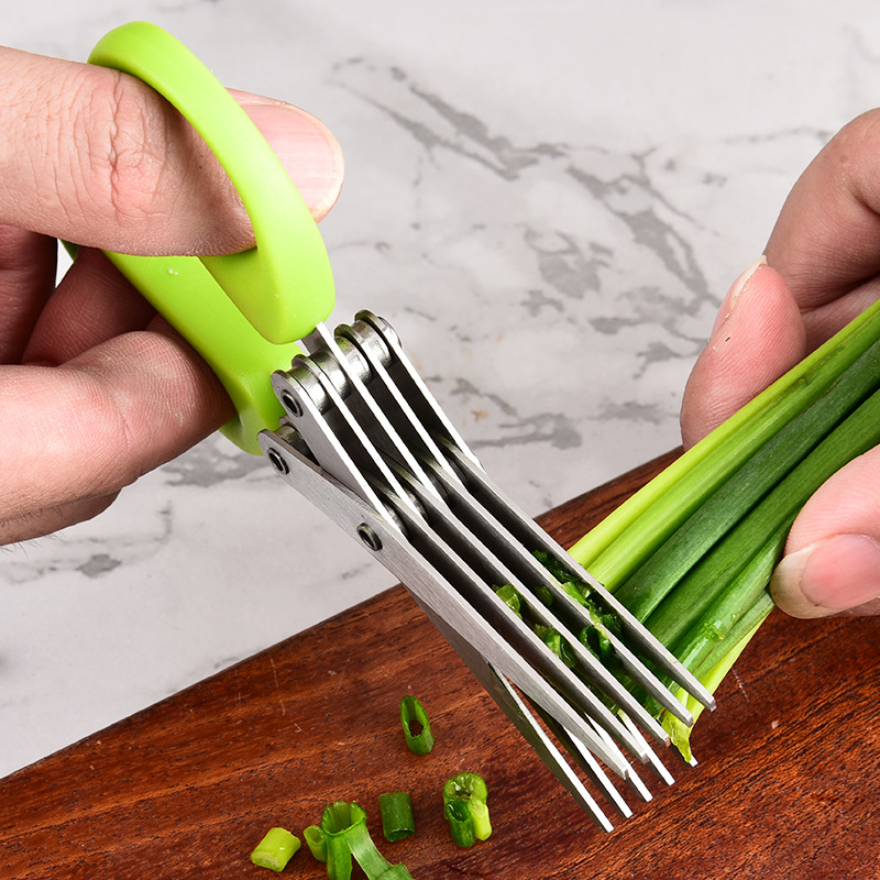 Ciseaux à ciboulette en acier  - Herb Scissors 5 Blade avis et prix