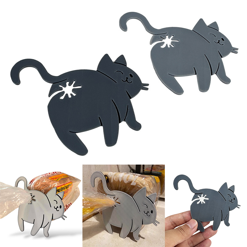 Clip de sac de fesses de chat  - Kitchen Gadgets To 3D Print avis et prix
