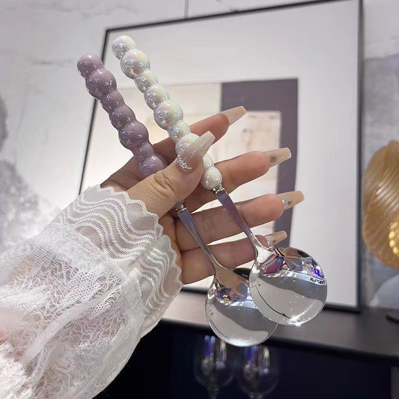 Cuillère à poignée perlée en a - Healthy Kitchen Gadgets avis et prix