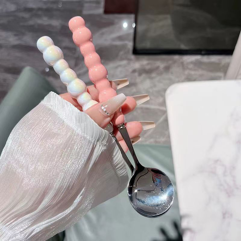 Cuillère à poignée perlée en a - Healthy Kitchen Gadgets avis et prix