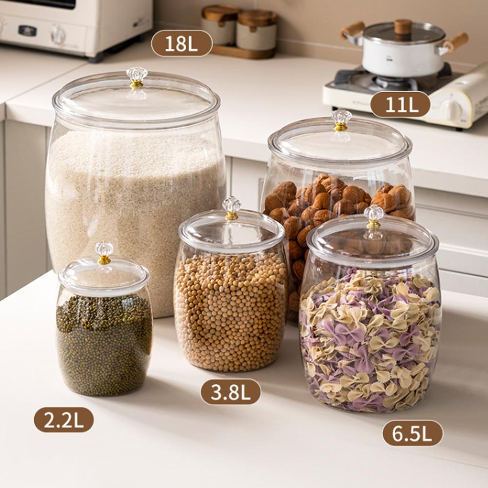 Grand bocal transparent en pla - Food Storage Containers avis et prix
