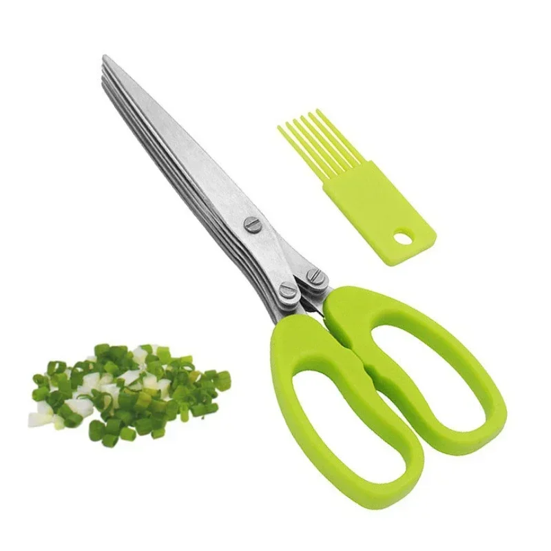 Ciseaux de Cuisine Multifoncti - Herb Scissors 5 Blade avis et prix